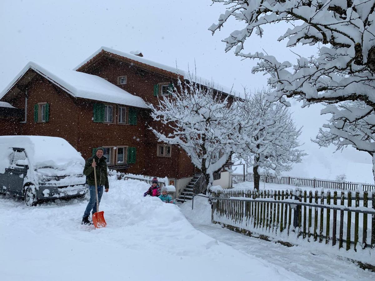 Casa Schuoler Lejlighed Disentis Eksteriør billede